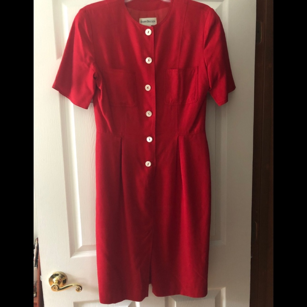 Red dress